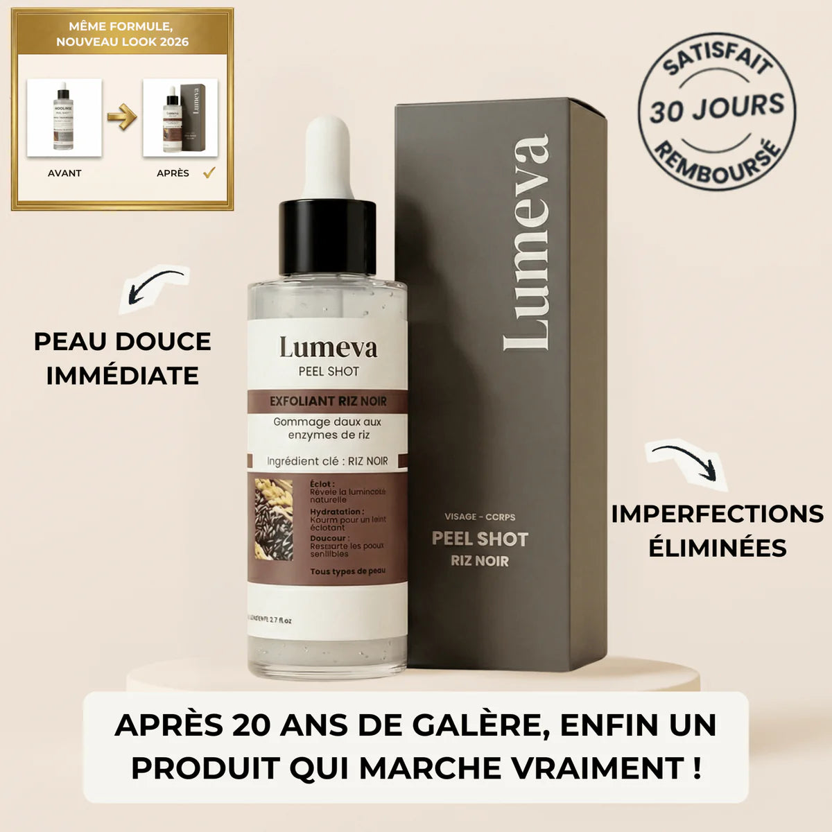 Peel Shot - Elimina le impurità e migliora l'aspetto della pelle